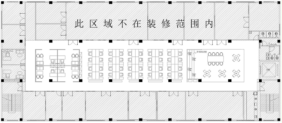 辦公室平面圖設(shè)計-深圳文豐裝飾公司