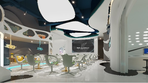 小資咖啡館屢見不鮮，這樣的3D coffice你有見過嗎？