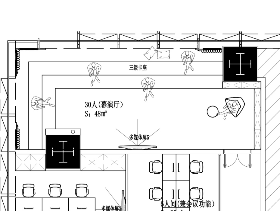辦公空間設(shè)計圖紙