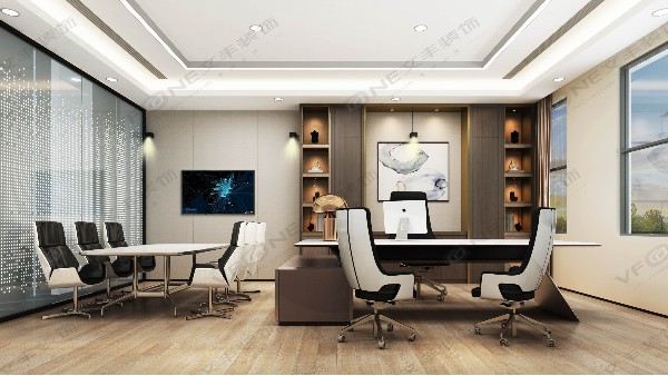 辦公室裝修-南山區(qū)企業(yè)裝修效果圖-辦公室設計的這些色彩搭配規(guī)律你知道嗎？